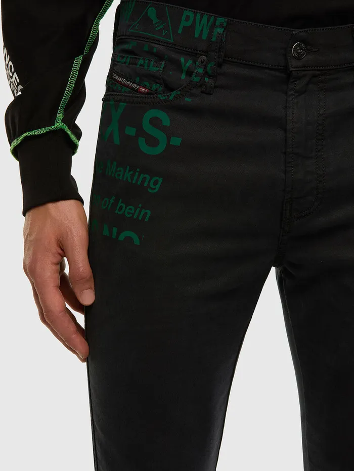 Diesel JoggJeans Mens DReeft JoggJeans 009HD BlackDark grey Gift 4 You