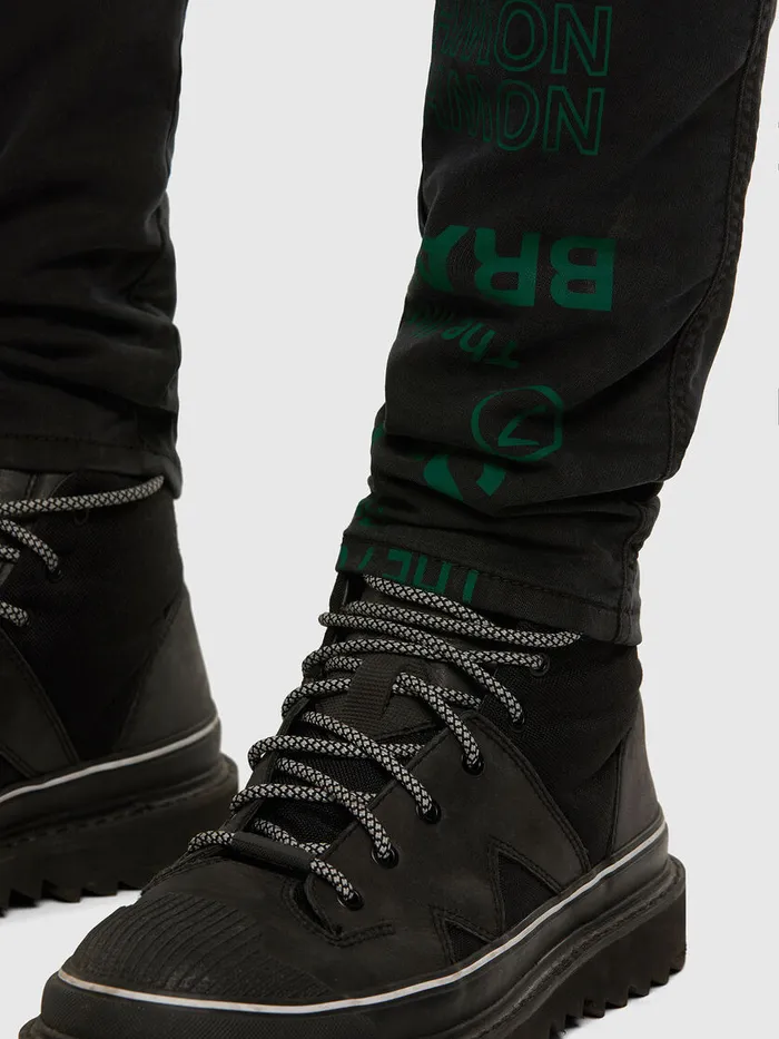 Diesel JoggJeans Mens DReeft JoggJeans 009HD BlackDark grey Gift 4 You