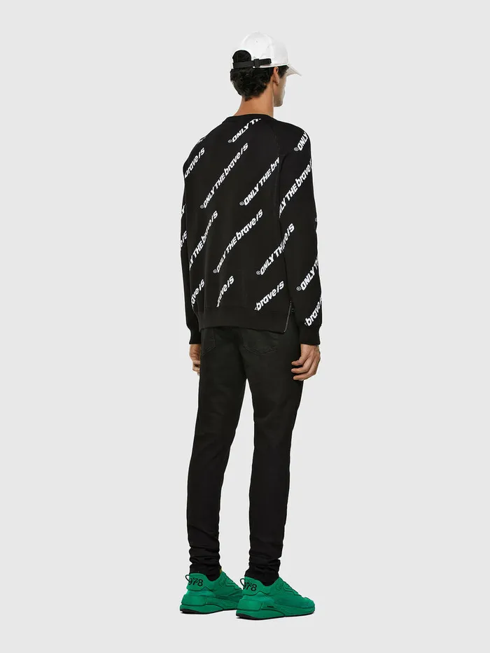 Diesel Knitwear Mens KDAVIS Black Gift for Friend