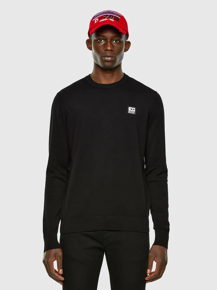 Diesel Knitwear Mens KFREEXB Black For Sale