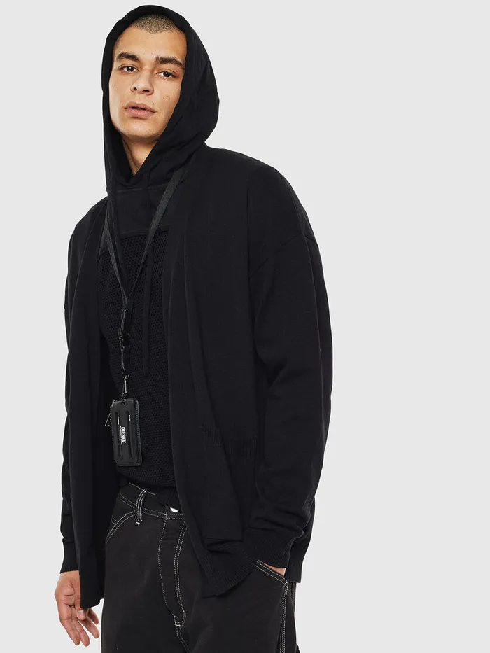 Diesel Knitwear Mens KNEXIT Black Gift 4 You