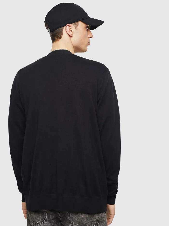 Diesel Knitwear Mens KTRASS Black Cheap On Sale