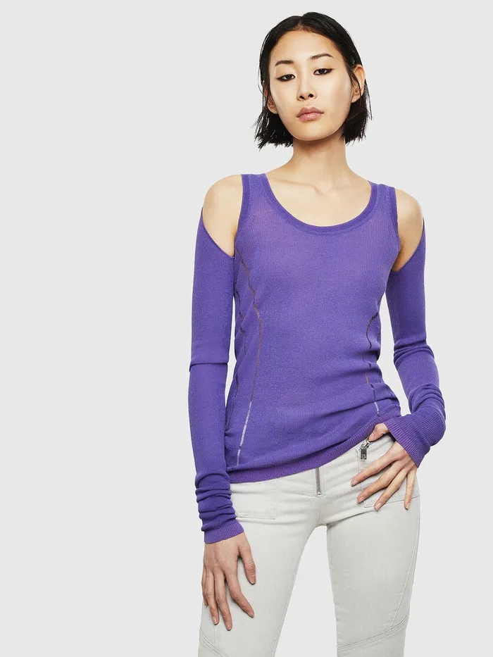 Diesel Knitwear Womens KSIMONA Violet Gift Ideas