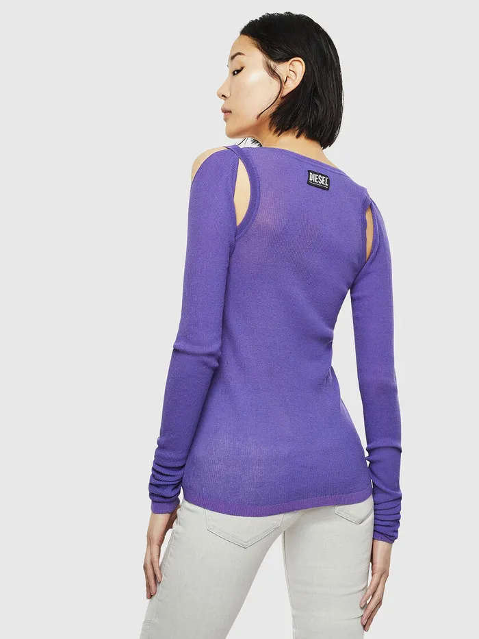 Diesel Knitwear Womens KSIMONA Violet Gift Ideas