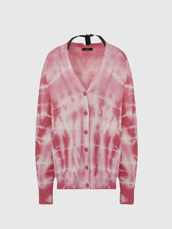 Diesel Knitwear Womens MINDIANA PinkWhite On Sale