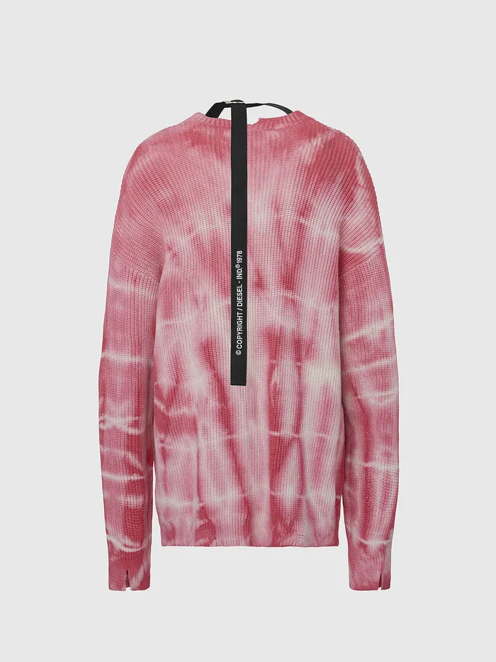 Diesel Knitwear Womens MINDIANA PinkWhite On Sale