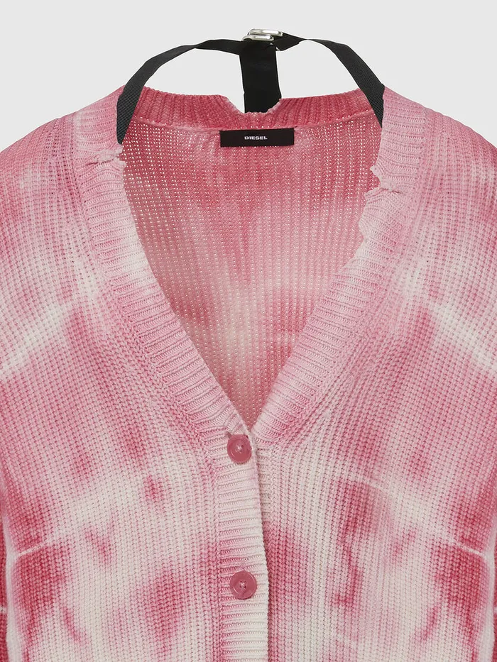 Diesel Knitwear Womens MINDIANA PinkWhite On Sale