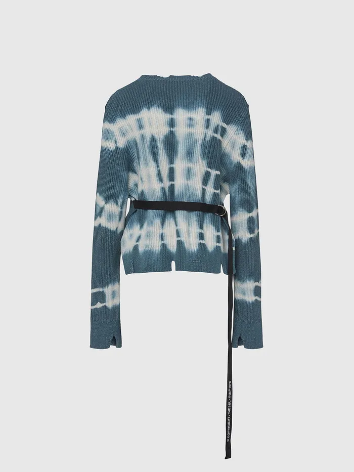Diesel Knitwear Womens MJONGE GreenWhite On Sale