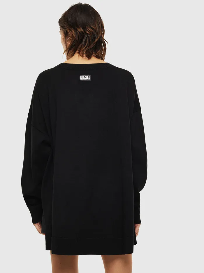 Diesel Knitwear Womens MOCIAME Black Popular