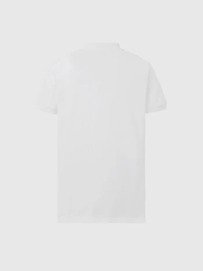 Diesel Polos Mens THARRY White Gift for Friend