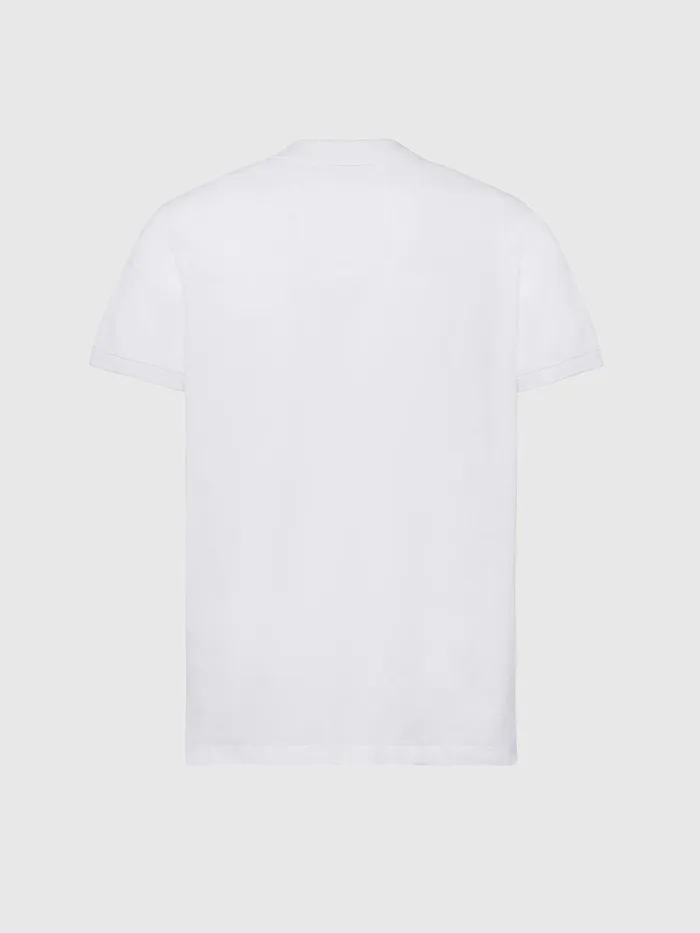 Diesel Polos Mens TWEETSPLIT White Gift for Friend