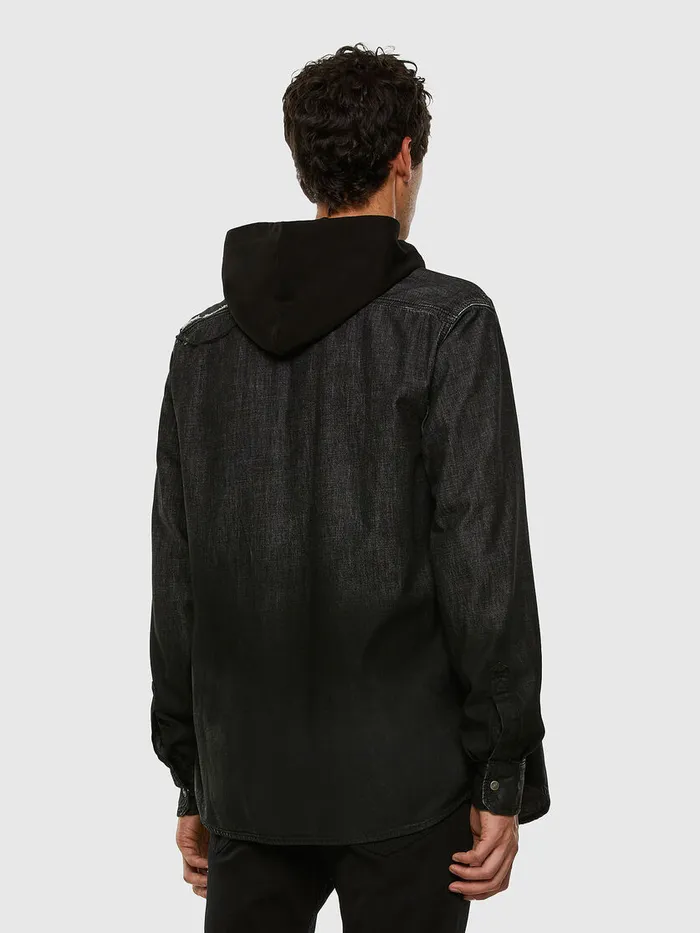 Diesel Shirts Mens DNESKY Black Gift Ideas