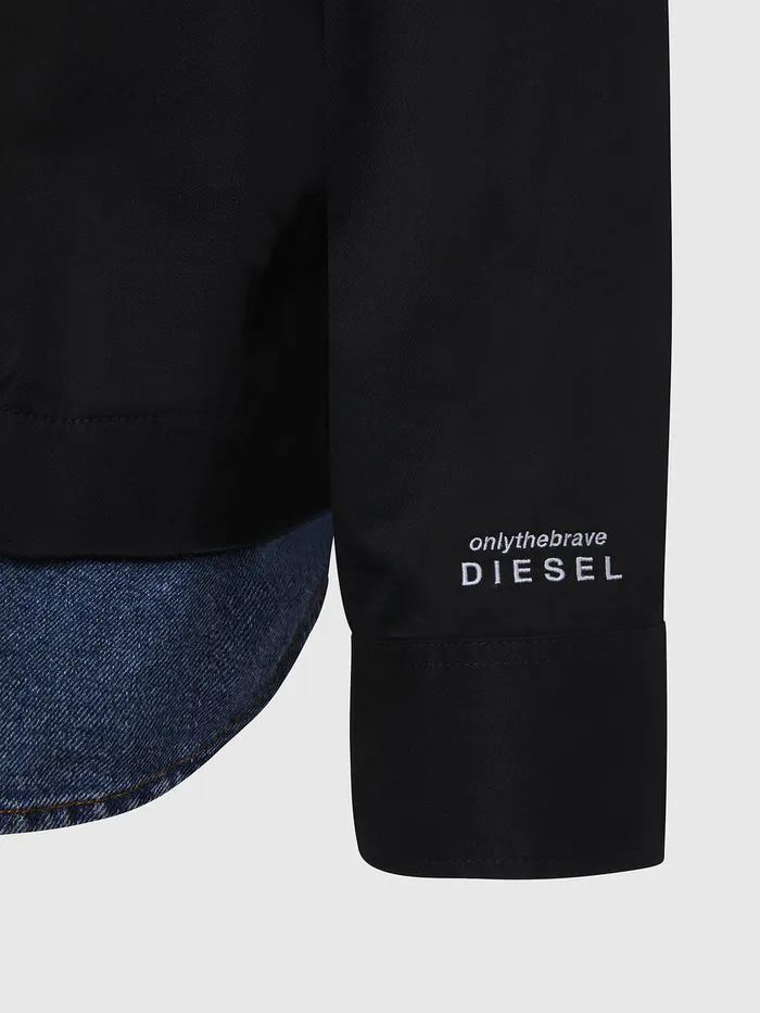 Diesel Shirts Mens SDUSTIN Black Online
