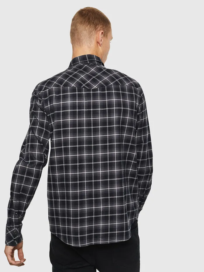 Diesel Shirts Mens SEASTLONGN Dark grey Popular