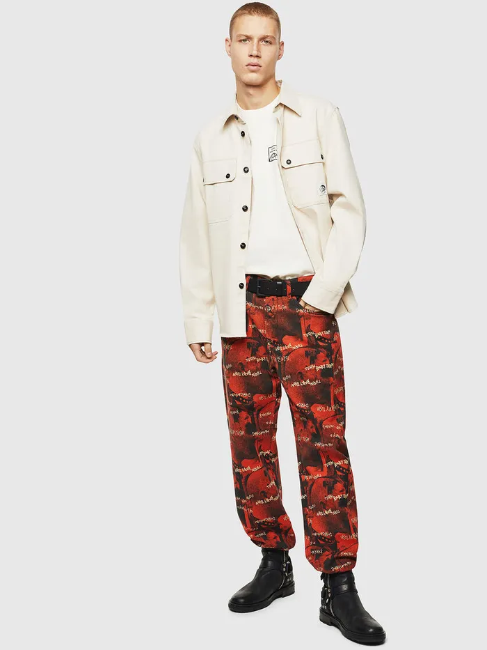 Diesel Shirts Mens SJESSY White Gift for Friend