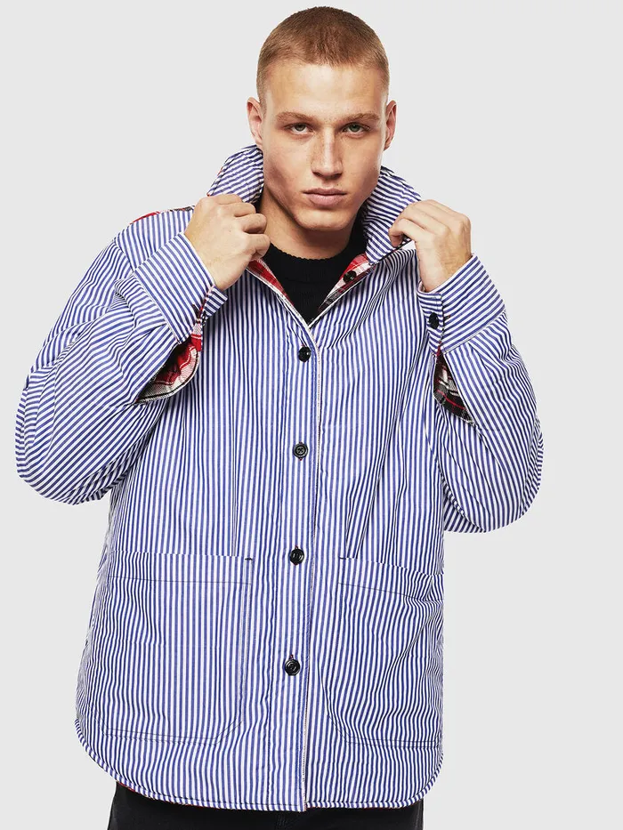 Diesel Shirts Mens SJOHNS RedBlack Popular