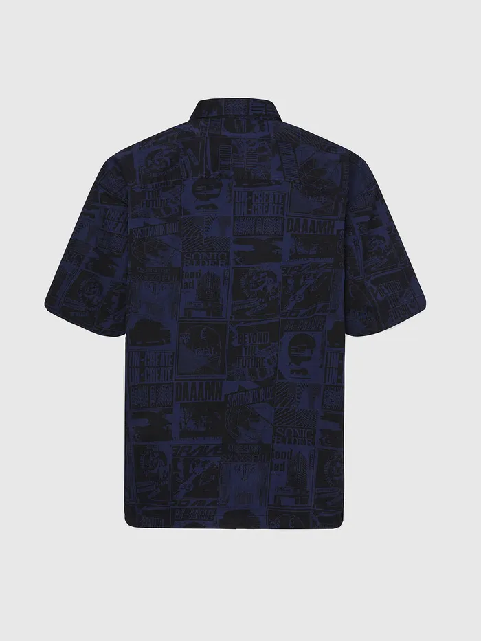 Diesel Shirts Mens SROHADB BlackBlue Near Me