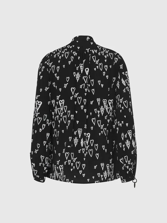 Diesel Shirts Womens CDUANE Black On Sale