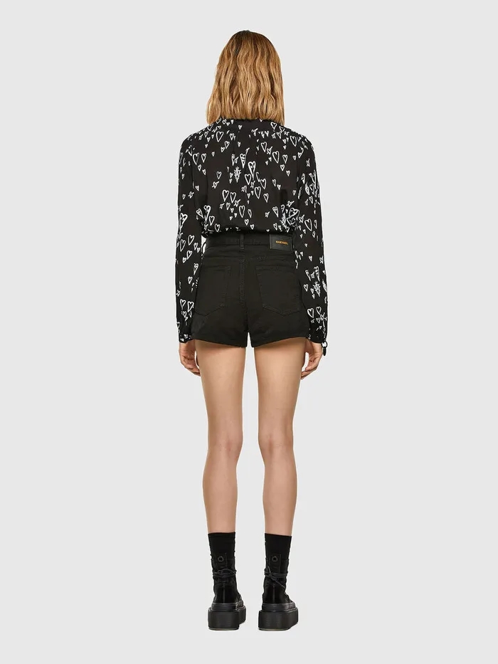 Diesel Shirts Womens CDUANE Black On Sale