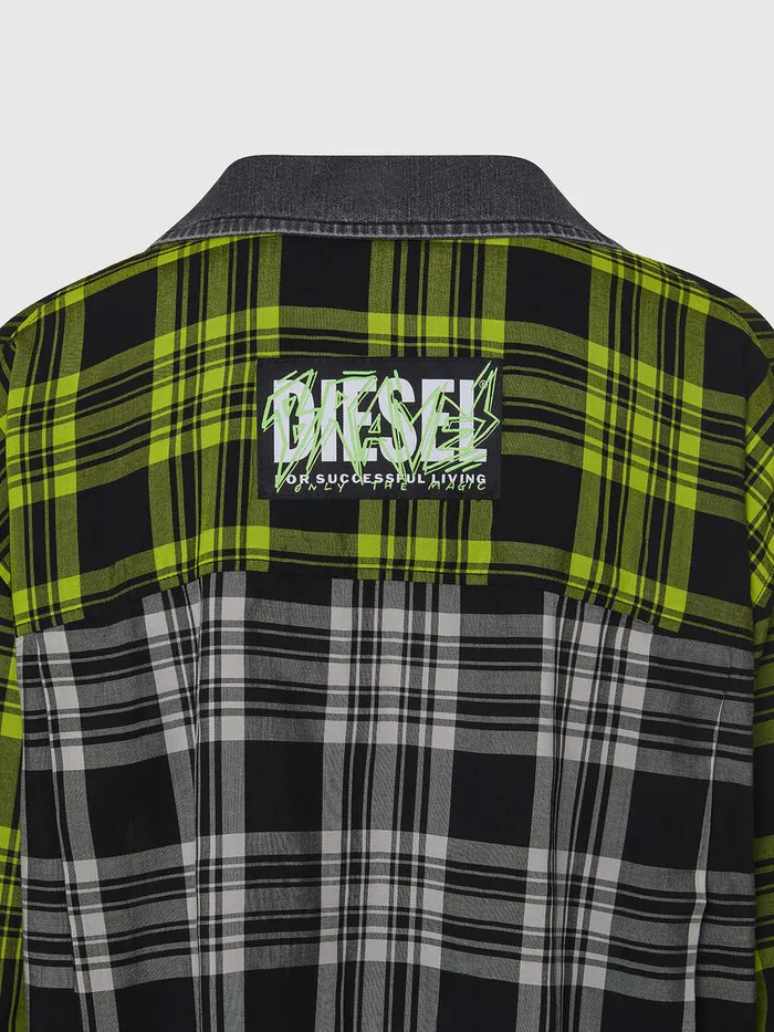 Diesel Shirts Womens CNILLA BlackWhite Casaul