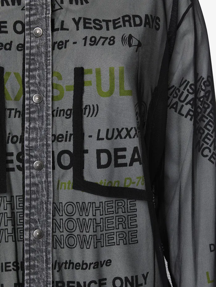 Diesel Shirts Womens CTULLA Black Gift Ideas