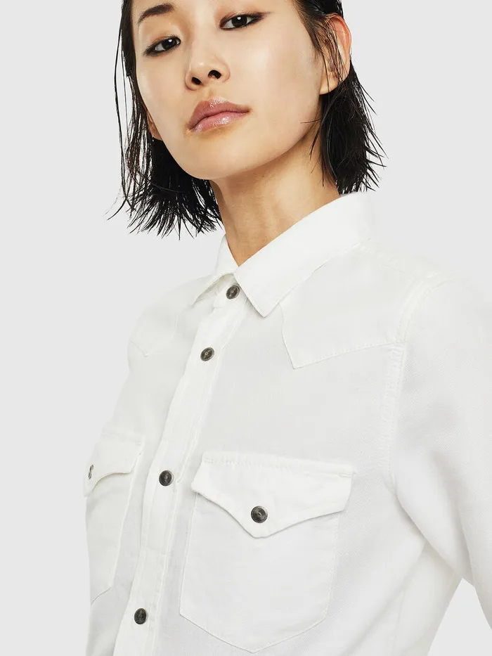 Diesel Shirts Womens DERINGY White Gift Ideas