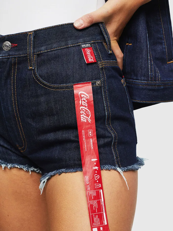 Diesel Shorts and Skirts Womens CCDEKRIS Dark Blue On Sale