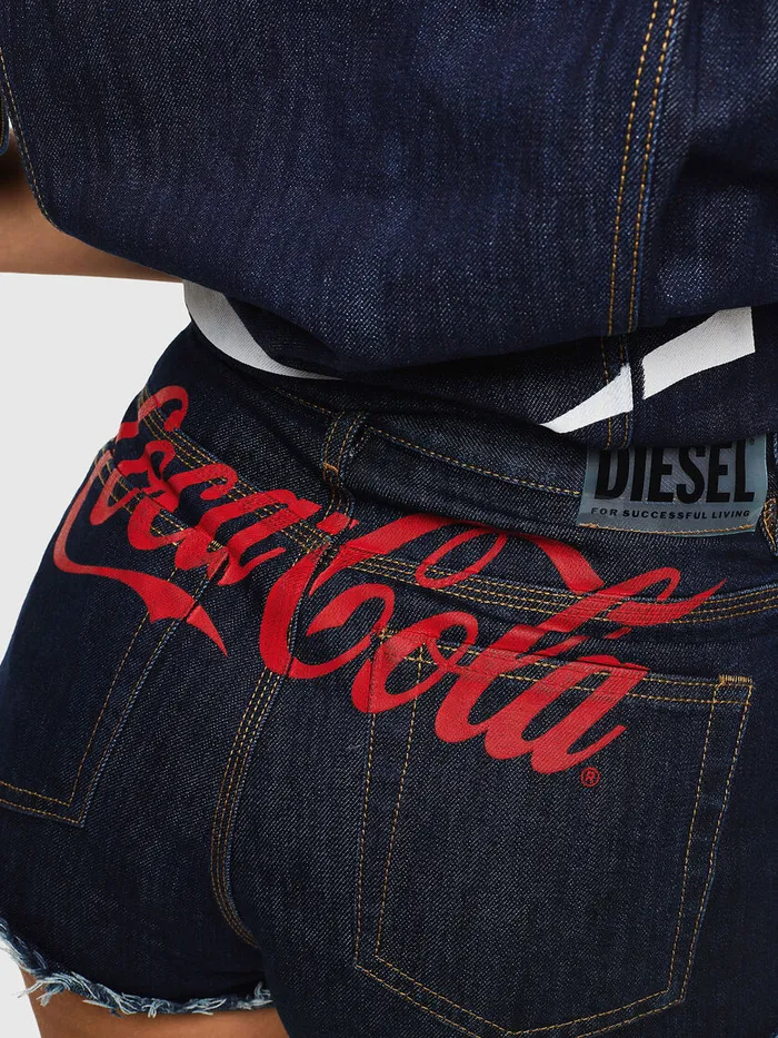 Diesel Shorts and Skirts Womens CCDEKRIS Dark Blue On Sale