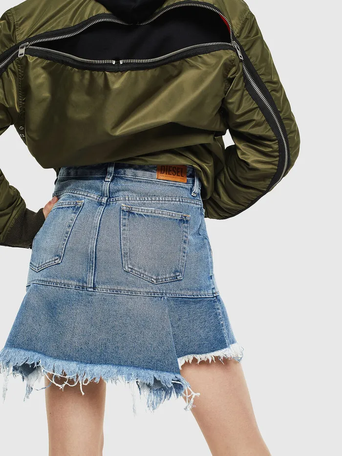 Diesel Shorts and Skirts Womens DEBRYX Light Blue Gift Ideas