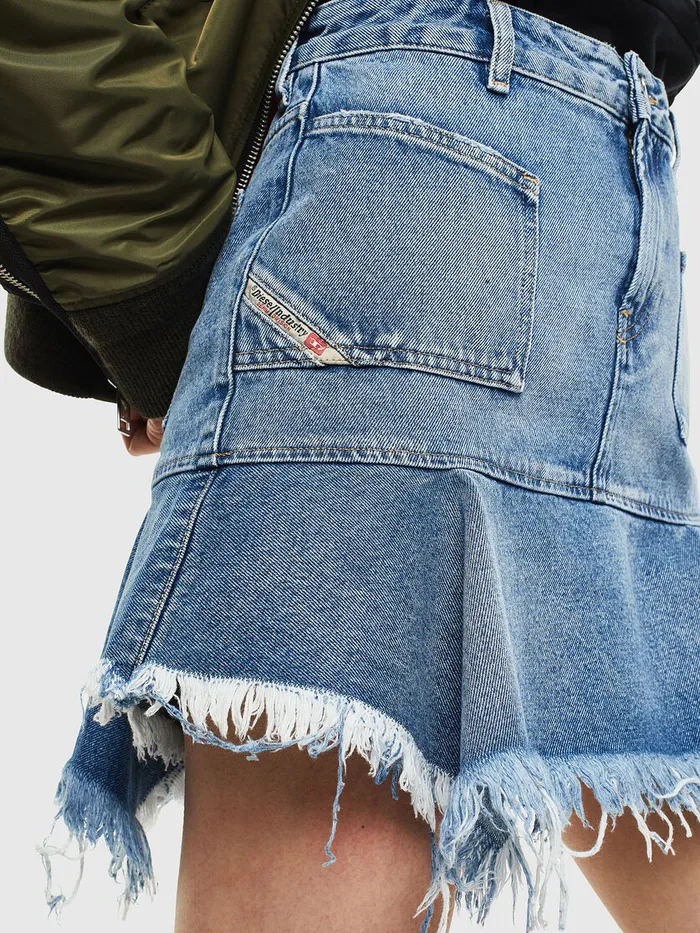 Diesel Shorts and Skirts Womens DEBRYX Light Blue Gift Ideas