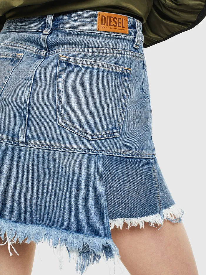 Diesel Shorts and Skirts Womens DEBRYX Light Blue Gift Ideas