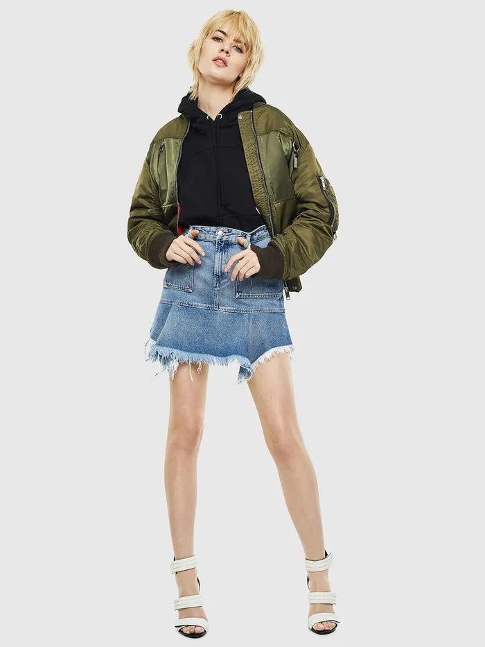 Diesel Shorts and Skirts Womens DEBRYX Light Blue Gift Ideas