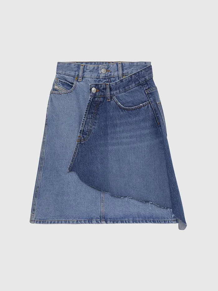 Diesel Shorts and Skirts Womens DETOBY Light Blue Popular