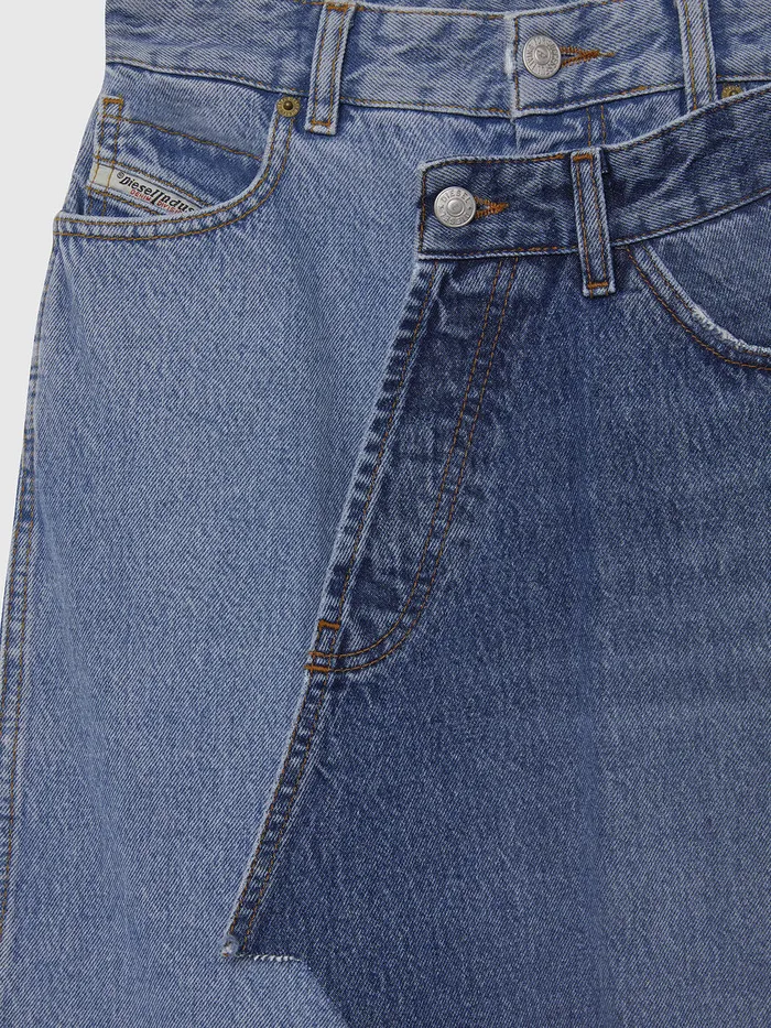 Diesel Shorts and Skirts Womens DETOBY Light Blue Popular