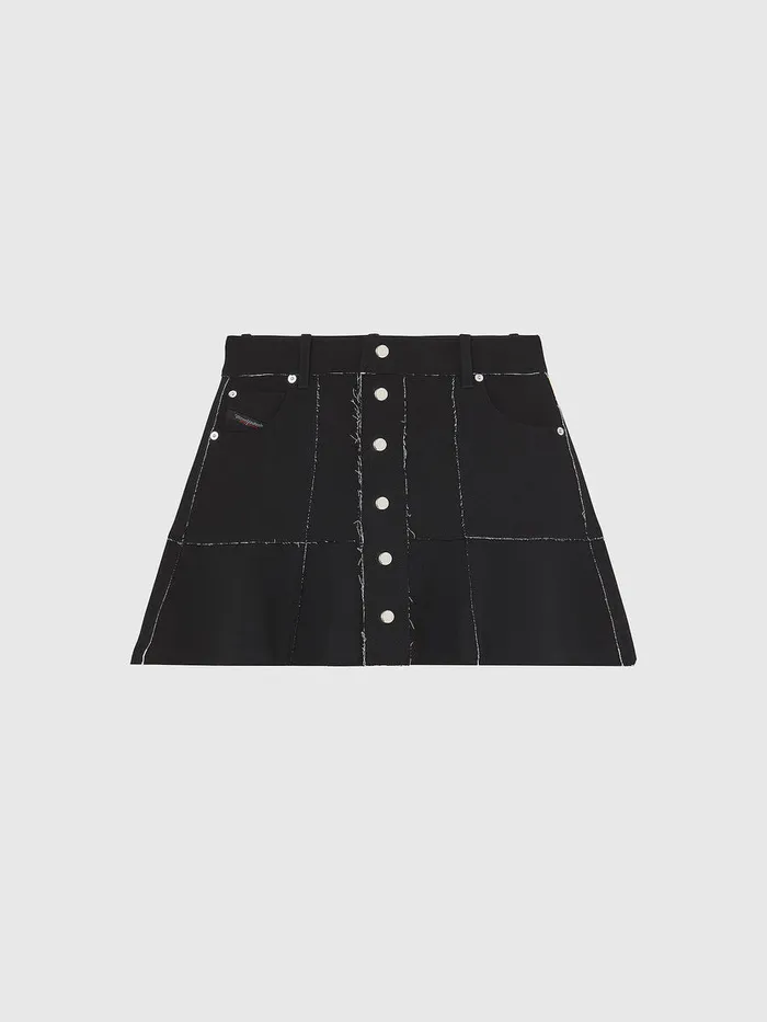 Diesel Shorts and Skirts Womens OBETHB Black Gift for Friend