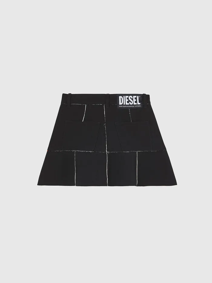 Diesel Shorts and Skirts Womens OBETHB Black Gift for Friend