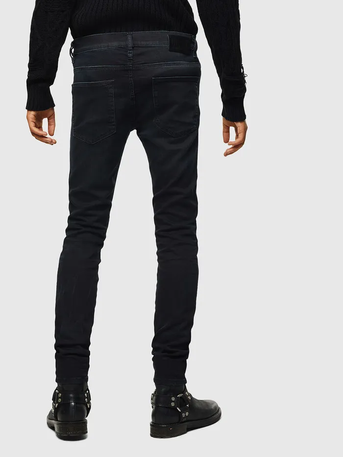 Diesel Skinny Mens DReeft JoggJeans 069KJ BlackDark grey Gift Ideas
