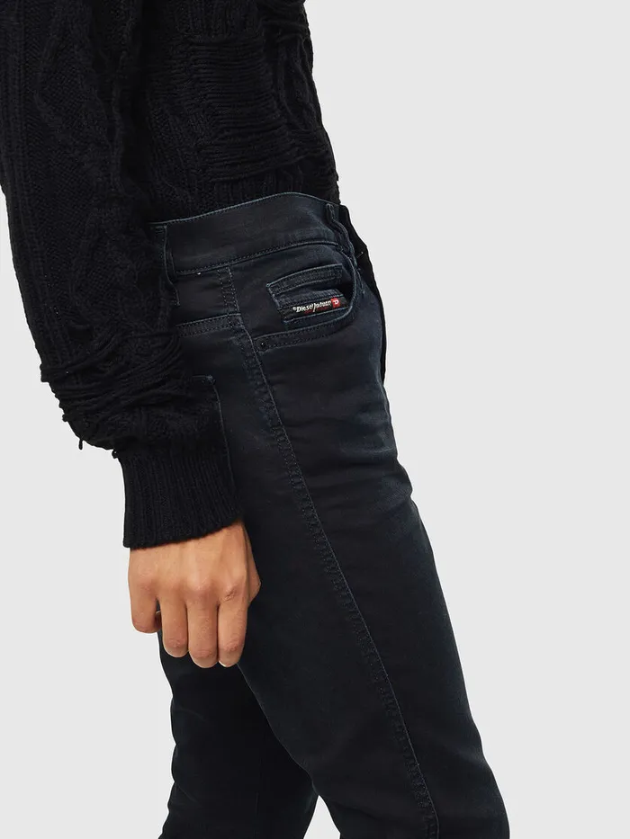 Diesel Skinny Mens DReeft JoggJeans 069KJ BlackDark grey Gift Ideas