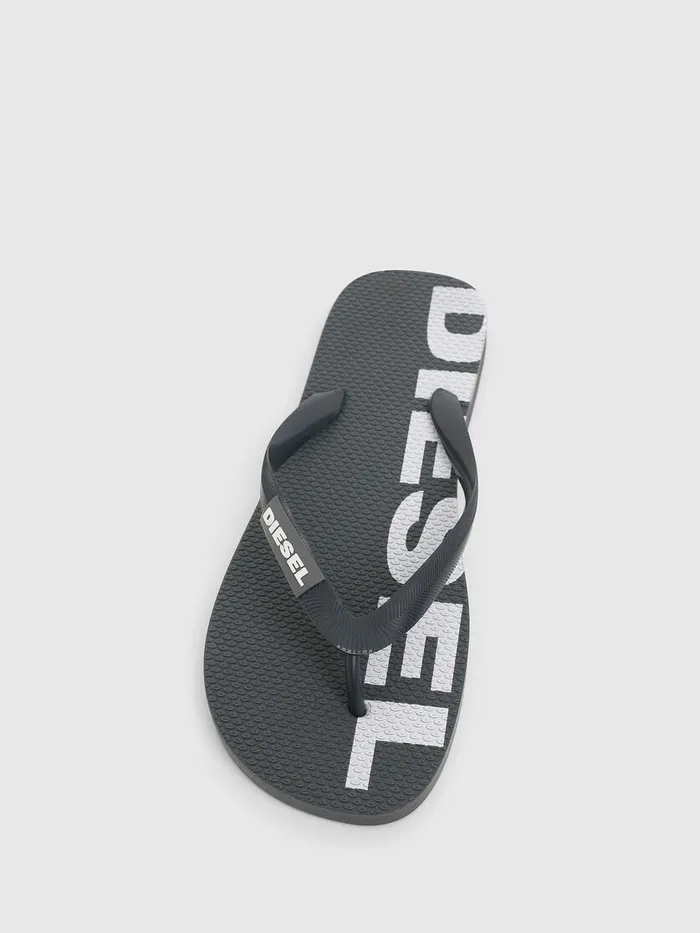 Diesel Slippers Mens SABRIIAN Grey Gift 4 You