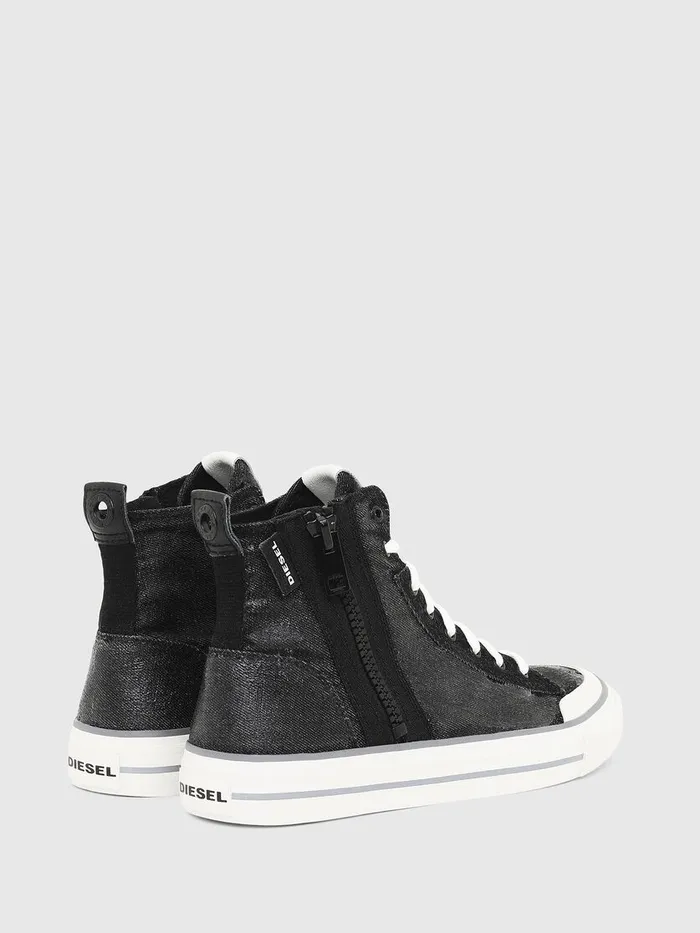 Diesel Sneakers Mens SASTICO MID ZIP Black Popular