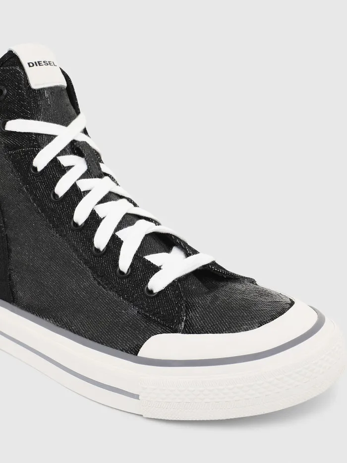 Diesel Sneakers Mens SASTICO MID ZIP Black Popular