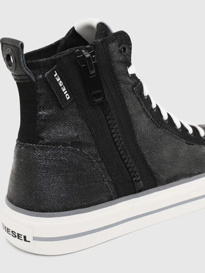 Diesel Sneakers Mens SASTICO MID ZIP Black Popular