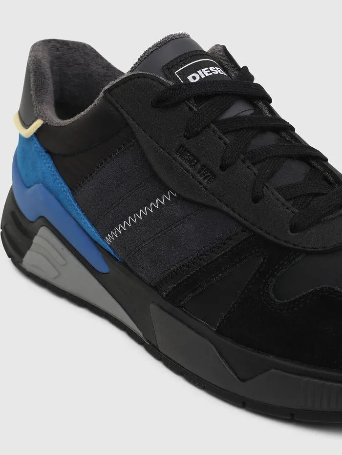 Diesel Sneakers Mens SBRENTHA FLOW BlackBlue Gift for Friend