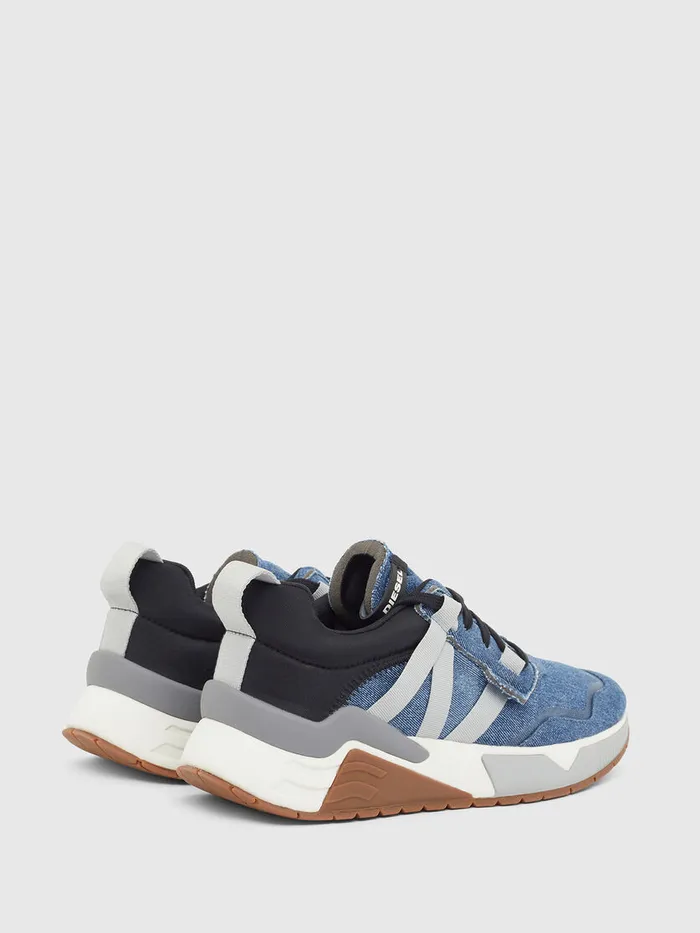 Diesel Sneakers Mens SBRENTHA WL Blue Jeans Cheap On Sale