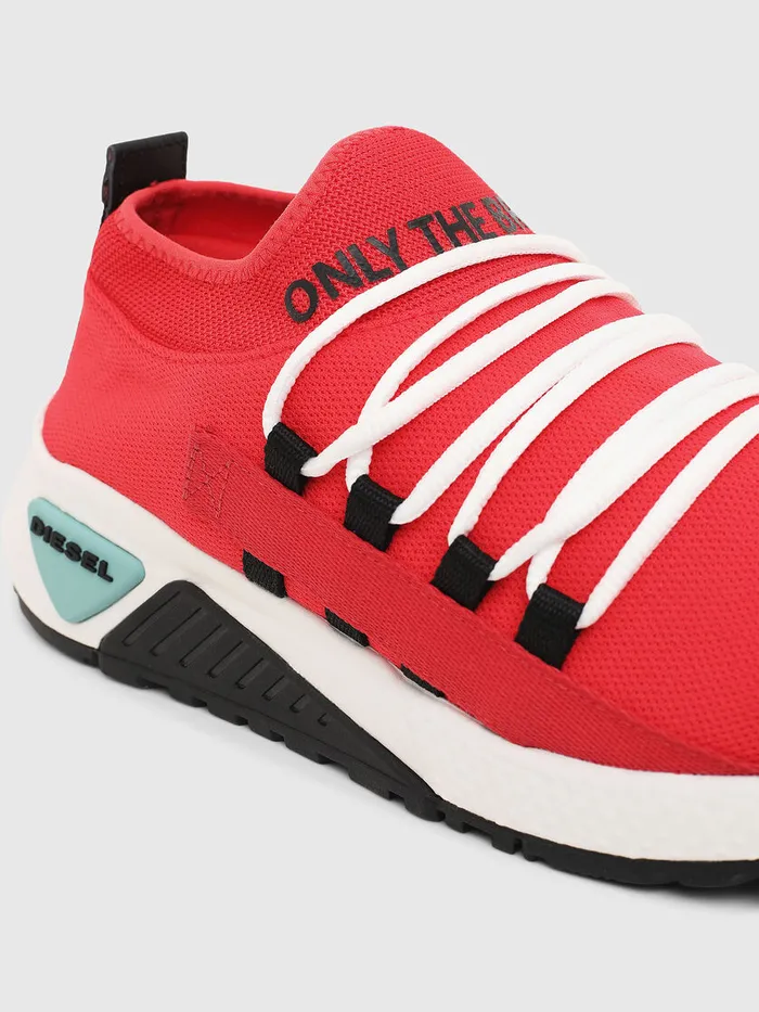 Diesel Sneakers Mens SKB SLG Red Casaul