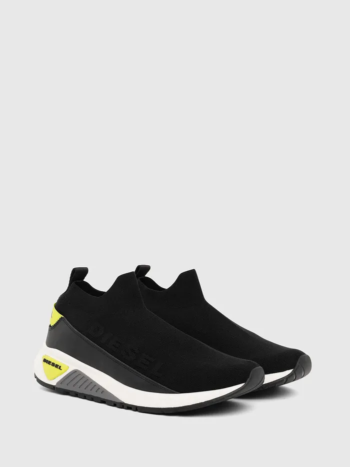 Diesel Sneakers Mens SKB SOCK QB Black Casaul