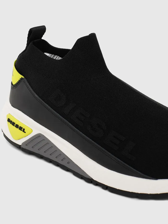 Diesel Sneakers Mens SKB SOCK QB Black Casaul