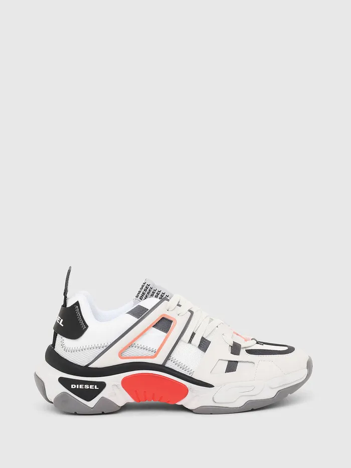 Diesel Sneakers Mens SKIPPER LOW TREK II White Gift 4 You