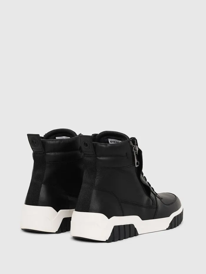 Diesel Sneakers Mens SRUA MID Black Gift Ideas
