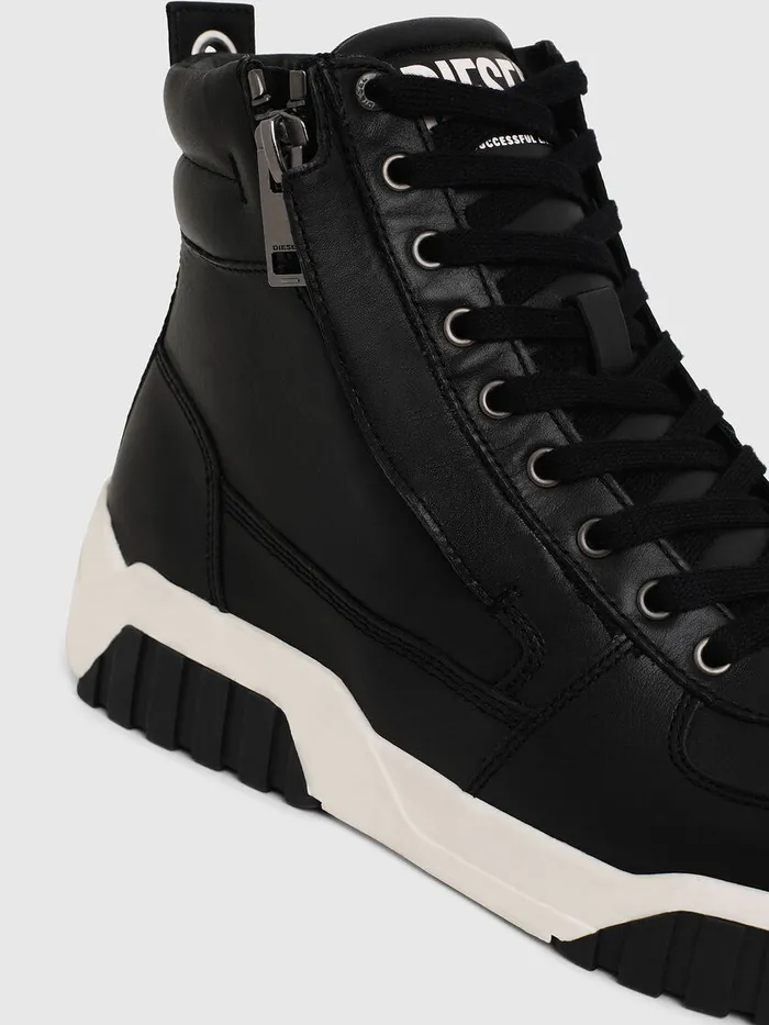 Diesel Sneakers Mens SRUA MID Black Gift Ideas